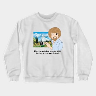 BOB ROSS FAN ART!! Crewneck Sweatshirt